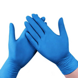 Premium Blue Nitrile Gloves – Box of 50 (Powder-Free, Non-Sterile)