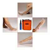 Air Splint Set of 6 with Pneumatic Pump