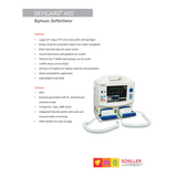 SCHILLER Defigard 400 Biphasic Defibrillator