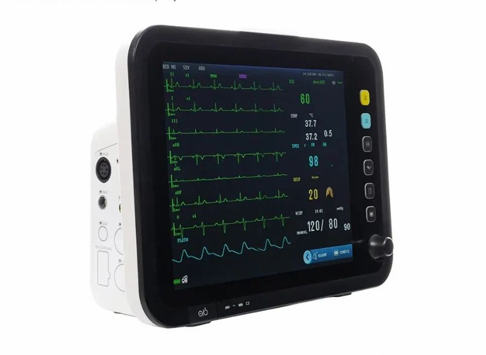 Yonker Patient Monitor - 5 Parameter, 12.1" Display - Advanced Critical Care