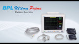 BPL Ultima Prime Multi-Parameter Patient Monitor - Advanced Patient Monitoring for Hospitals & Clinics