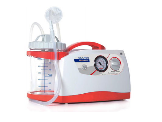 Spencer Blanco Portable Surgical Aspirator | Battery-Powered Medical Suction Device