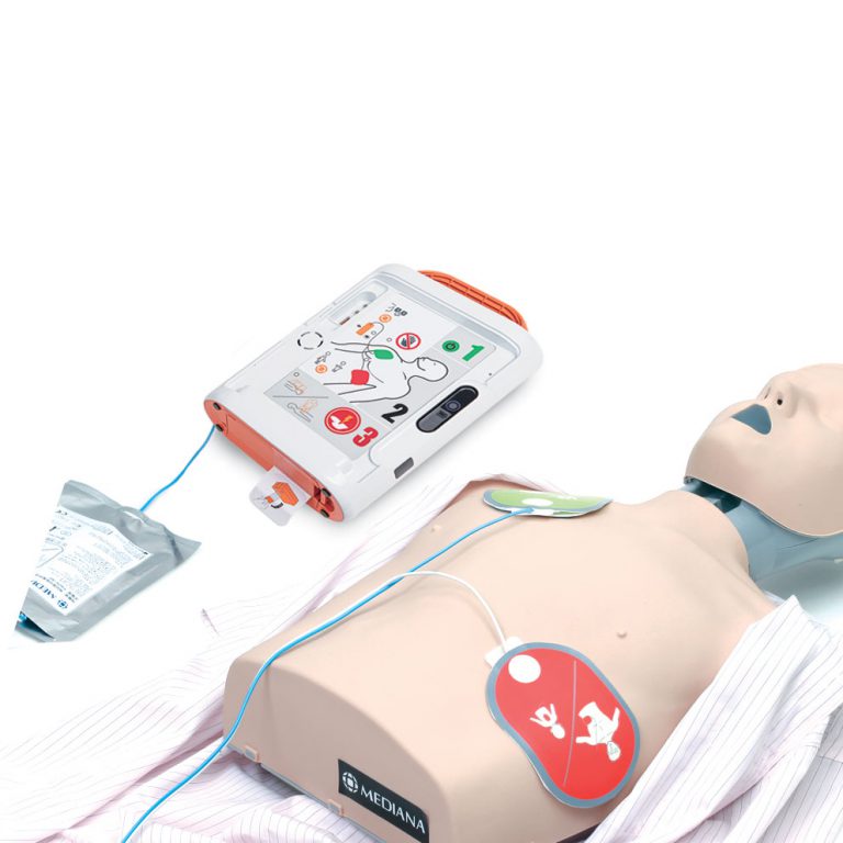 MEDIANA HeartOn AED A16 - Automated External Defibrillator - Anytime, Anywhere, Anyone