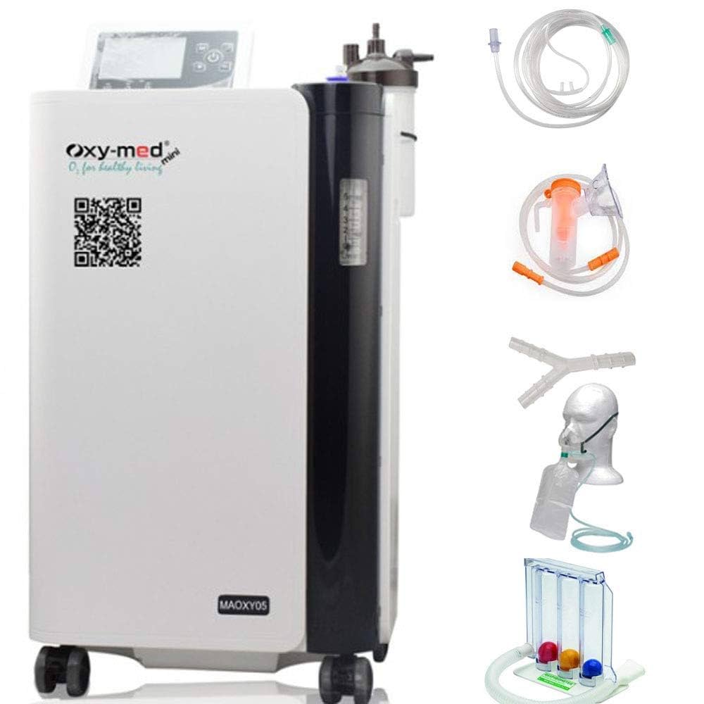 Oxymed Mini 5LPM Oxygen Concentrator - For Healthy Living