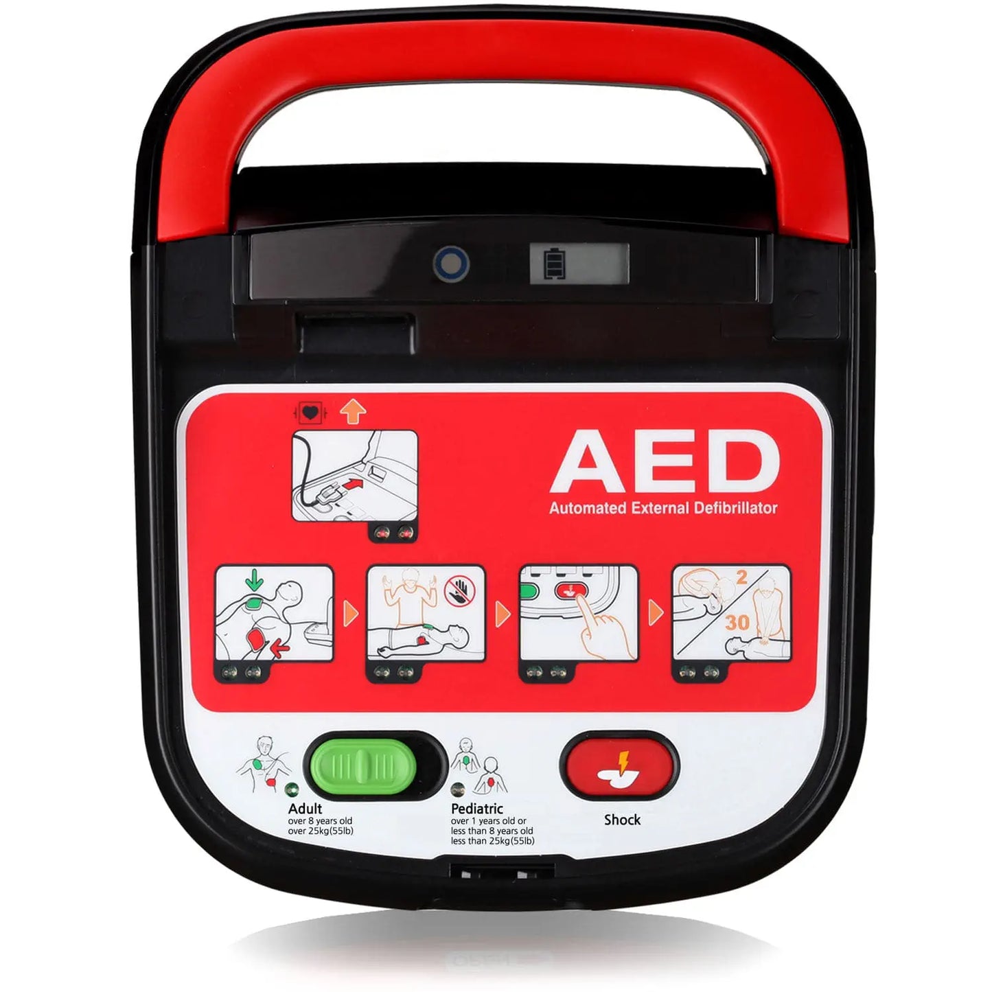 MEDIANA HeartOn AED A10 - Automatic External Defibrillator - Your Simple & Ready Life-Saver