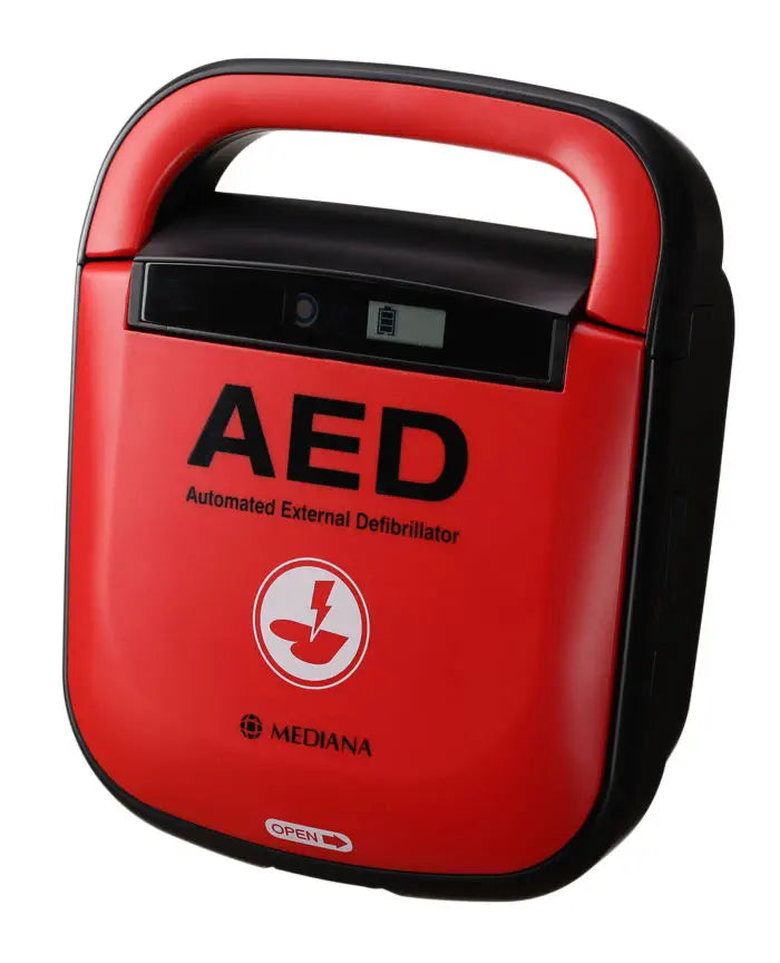 MEDIANA HeartOn AED A10 - Automatic External Defibrillator - Your Simple & Ready Life-Saver