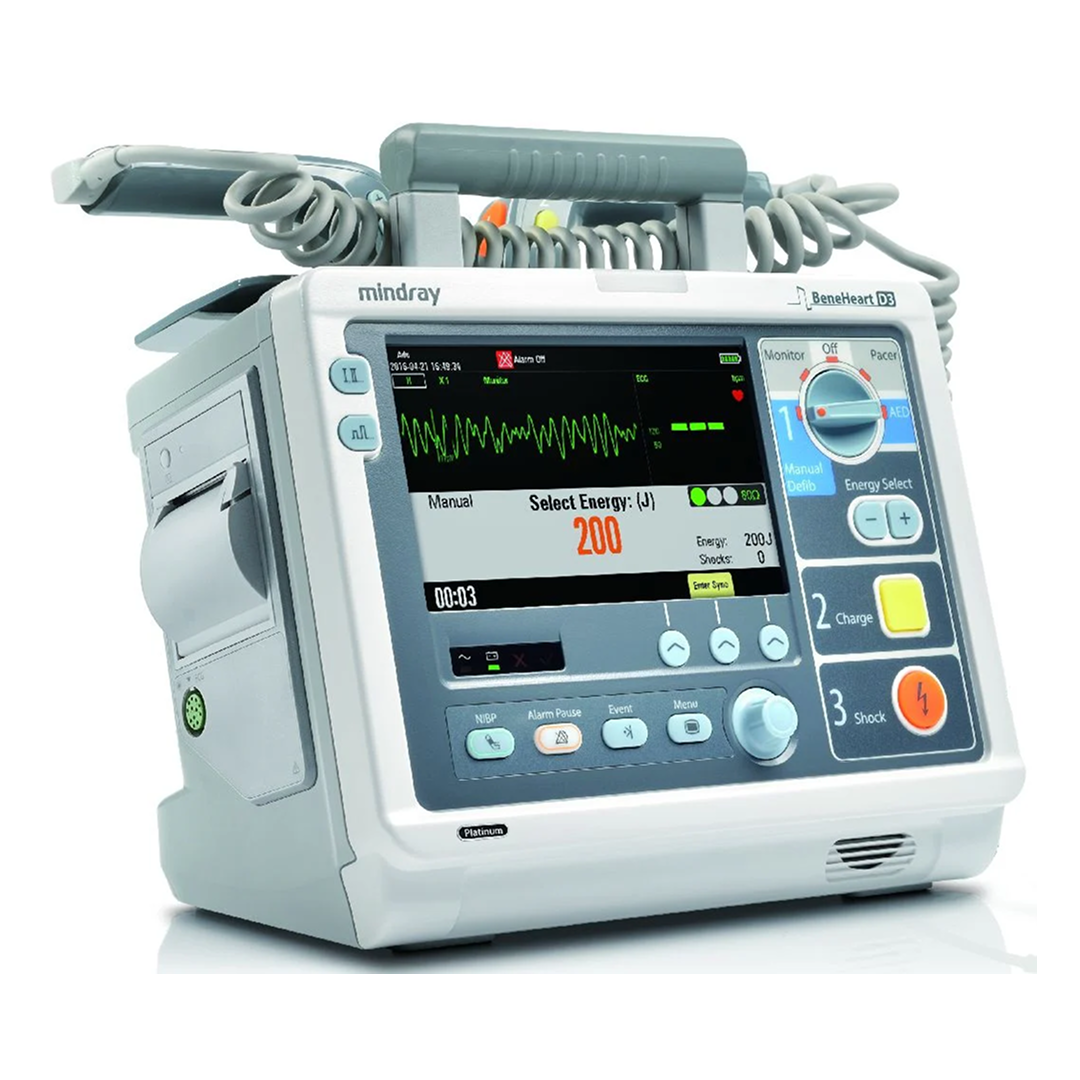 MINDRAY BeneHeart D3 Defibrillator/Monitor