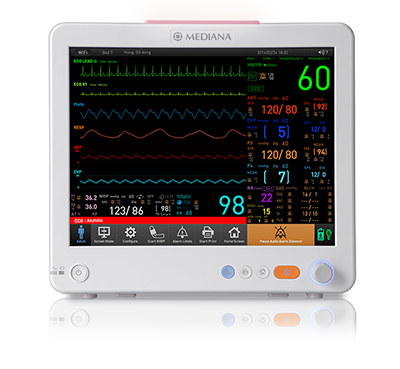 MEDIANA M50 Multi Parameter Patient Monitor - Comprehensive Critical & Intermediate Care