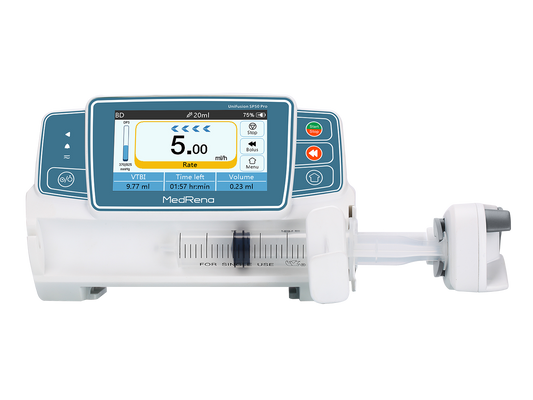 MEDRENA UniFusion SP50 Pro Syringe Pump - Advanced Precision Infusion System
