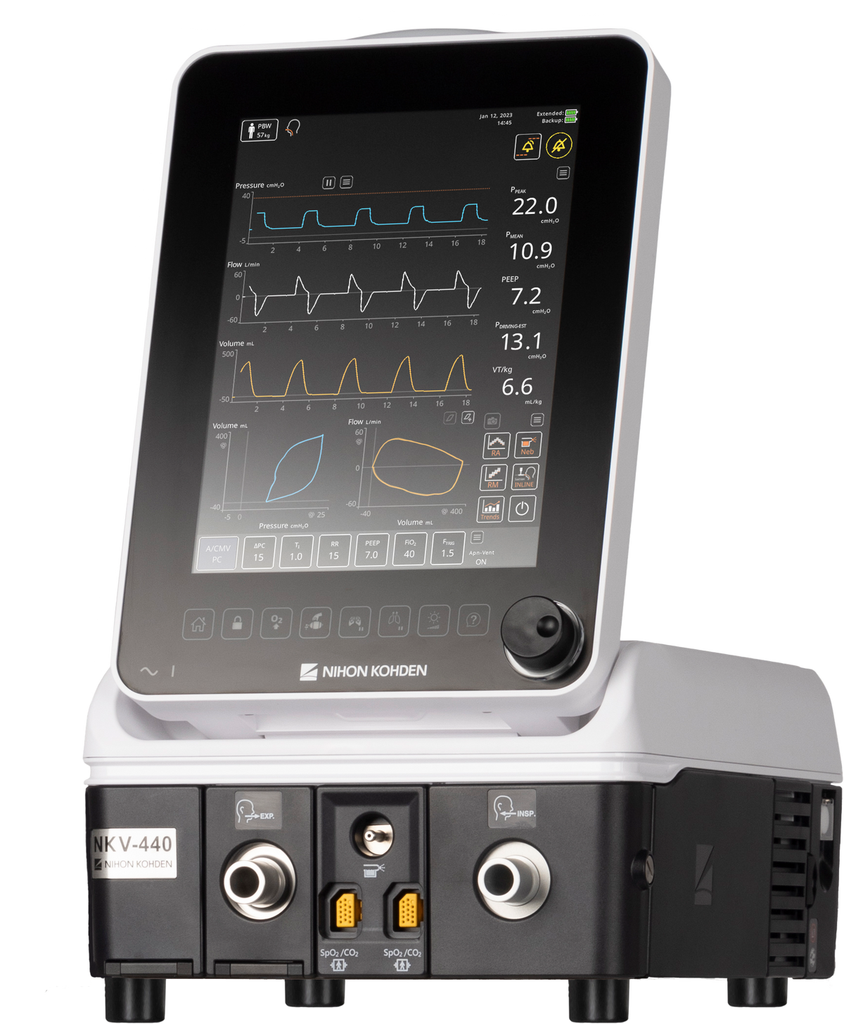 NIHON KOHDEN NKV 440 NEONATAL VENTILATOR