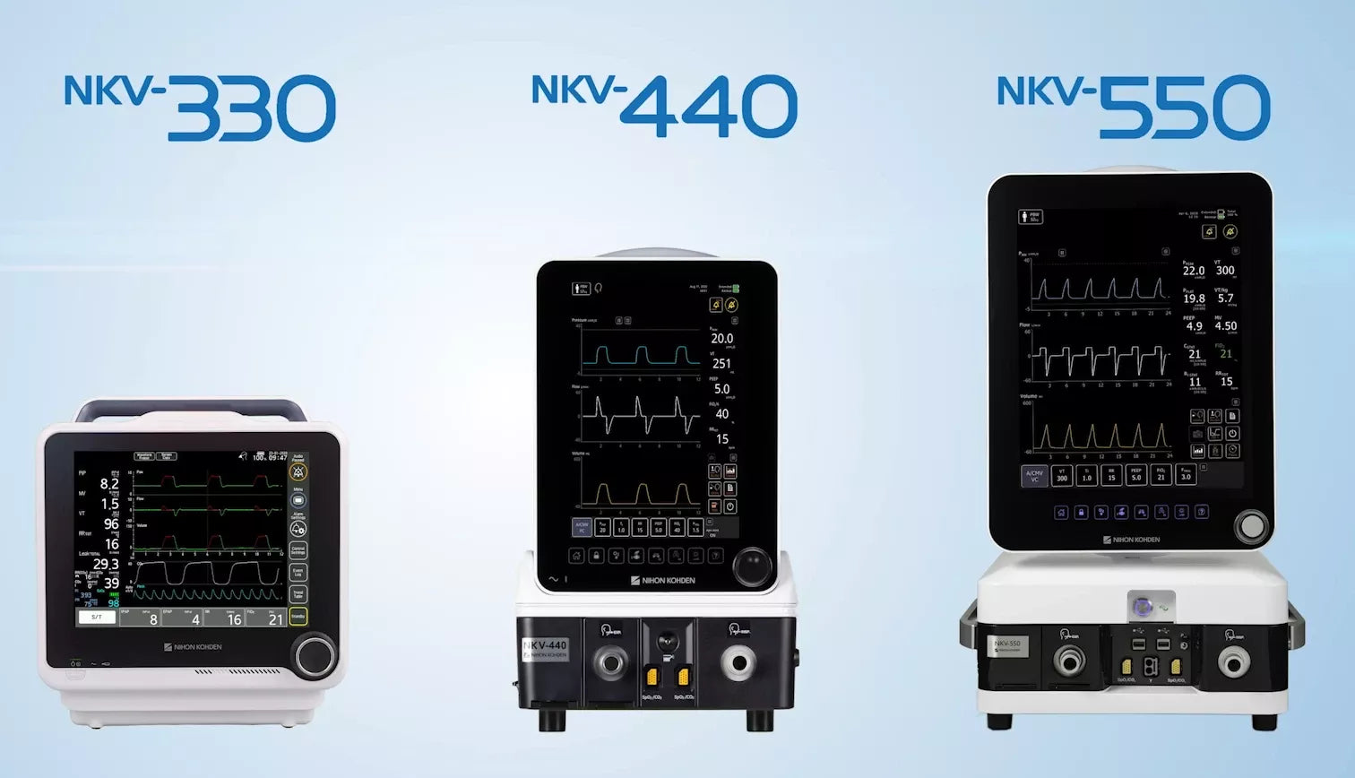 NIHON KOHDEN NKV 550 VENTILATOR