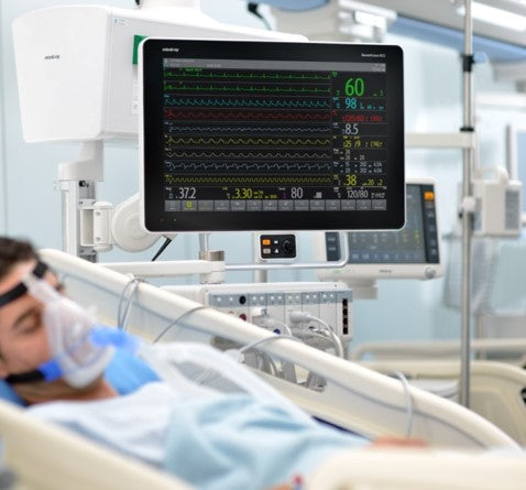 MINDRAY BeneVision N22 Patient Monitor - 22-inch Immersive Critical Care Monitoring