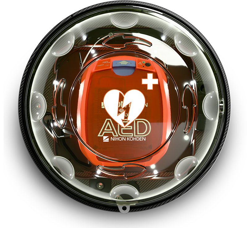 NIHON KOHDEN Cardiolife AED-3100 - Fast, Safe & Simple Life-Saving Defibrillator