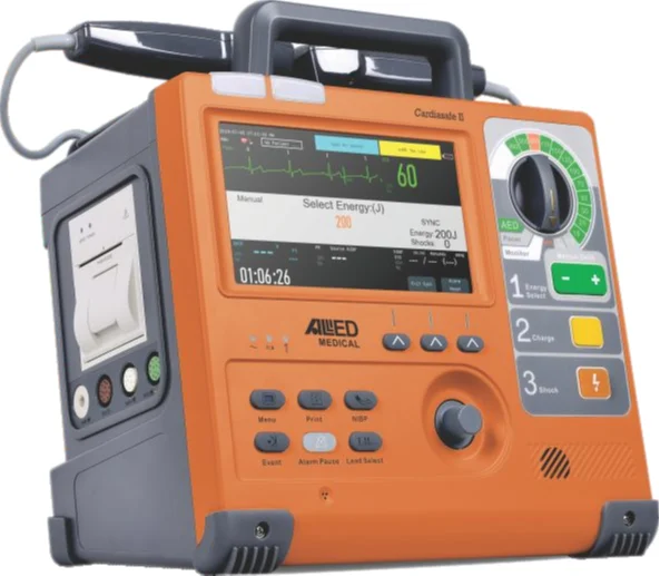 Allied Cardiasafe II Biphasic Defibrillator Monitor: Your Fastest Path to Life-Saving Intervention