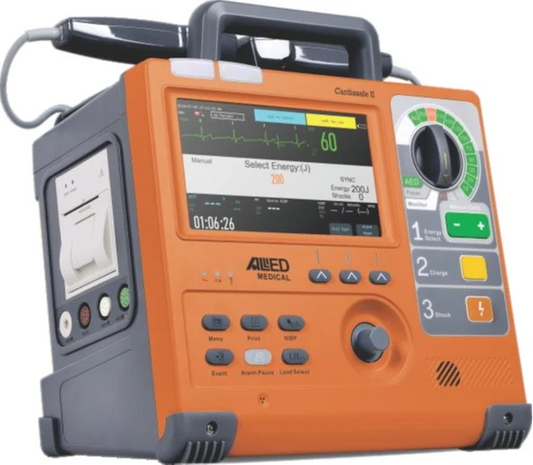Allied Cardiasafe II Biphasic Defibrillator Monitor: Your Fastest Path to Life-Saving Intervention