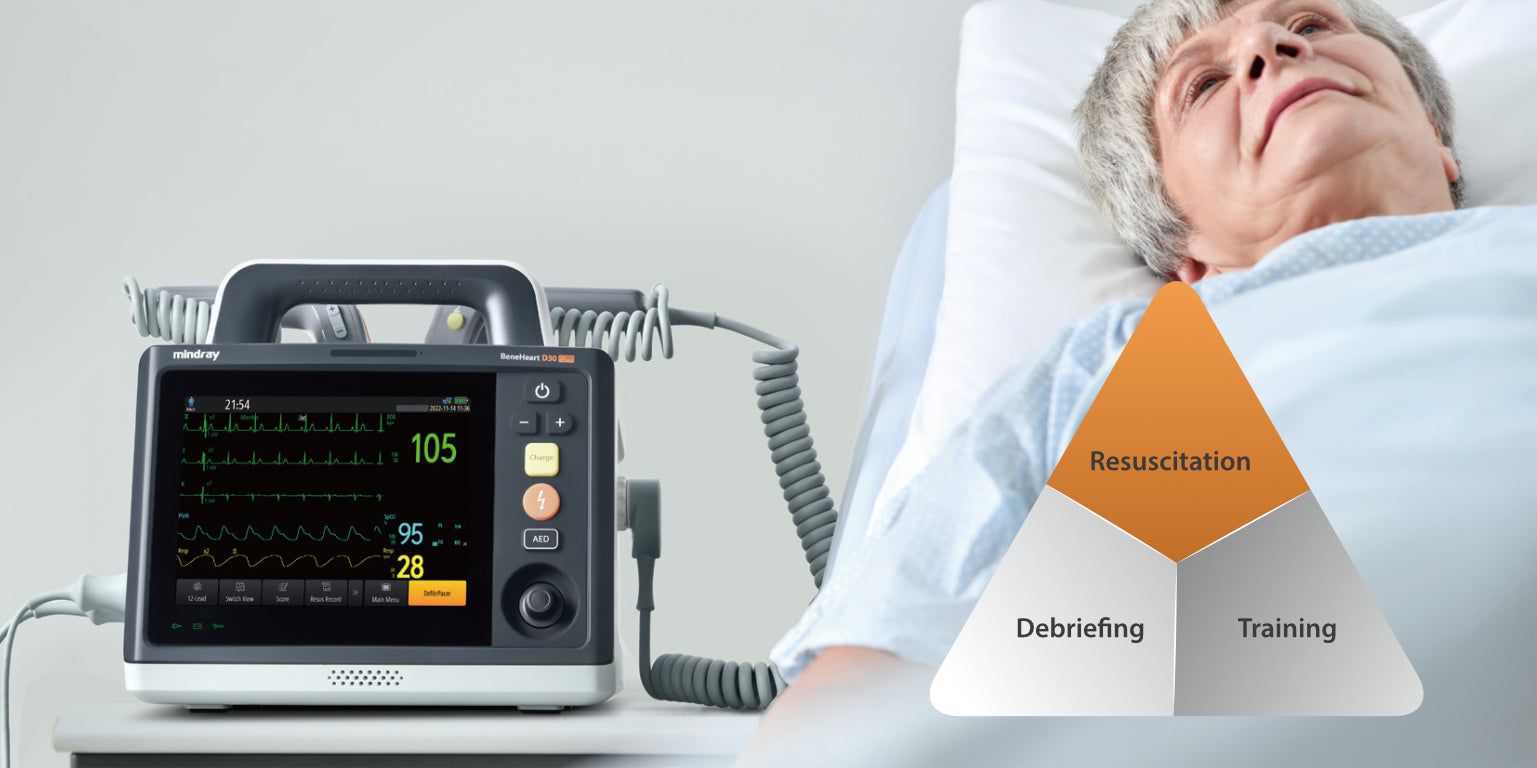 MINDRAY BeneHeart D30 Defibrillator/Monitor