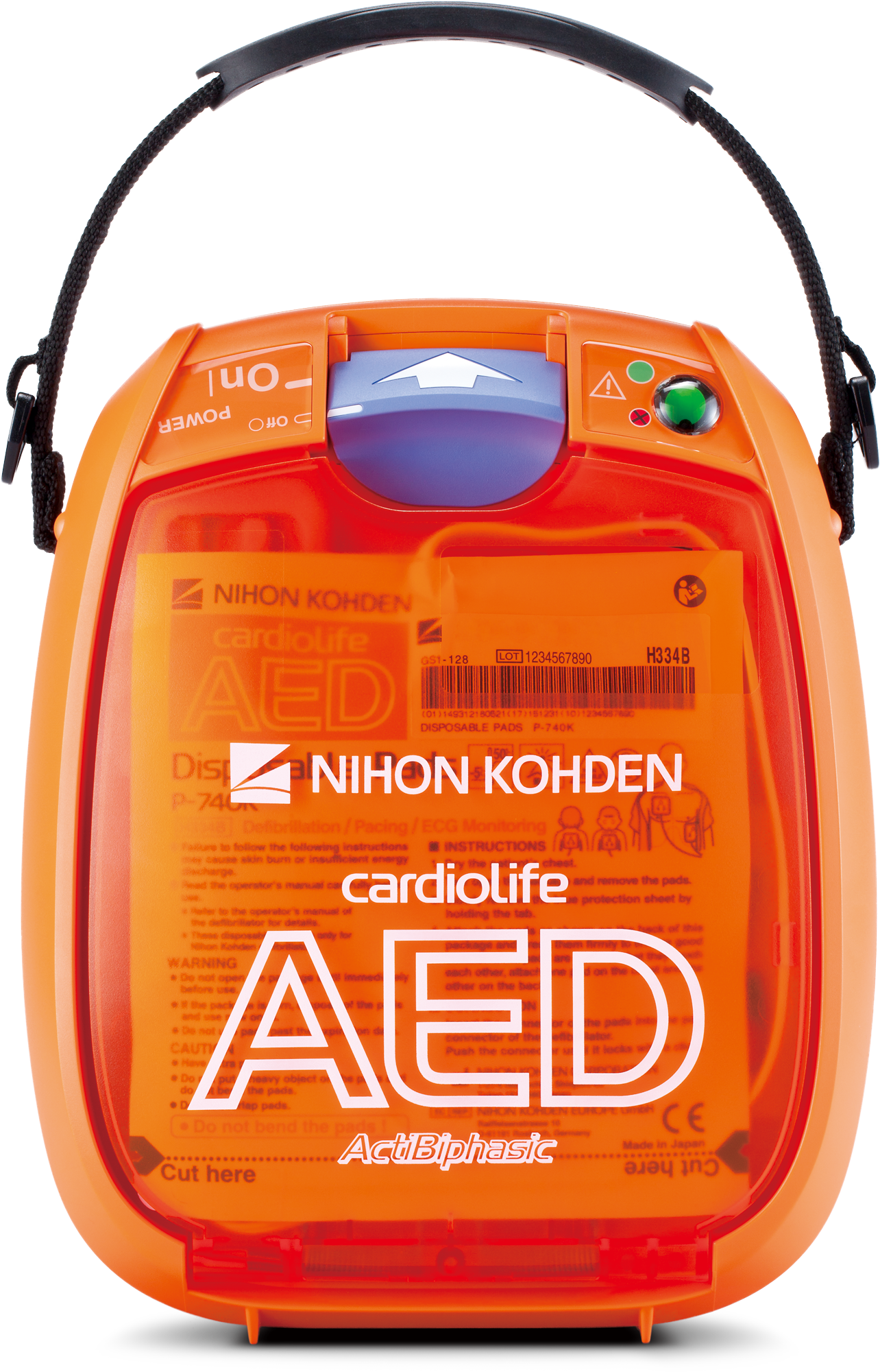 NIHON KOHDEN Cardiolife AED-3100 - Fast, Safe & Simple Life-Saving Defibrillator
