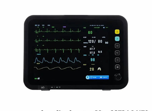 Yonker Patient Monitor - 5 Parameter, 12.1" Display - Advanced Critical Care