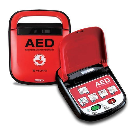 MEDIANA HeartOn AED A15 - Semi-Automatic External Defibrillator - Compact & Reliable