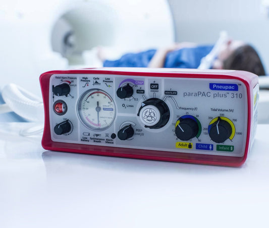 SMITHS MEDICAL PNEUPAC  PARAPAC PLUS TRANSPORT VENTILATOR