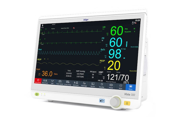 DRAGER Vista 300 Patient Monitor - Scalable, Integrated & Comprehensive Critical Care